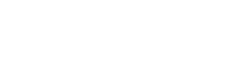 VIVID OPS logo white